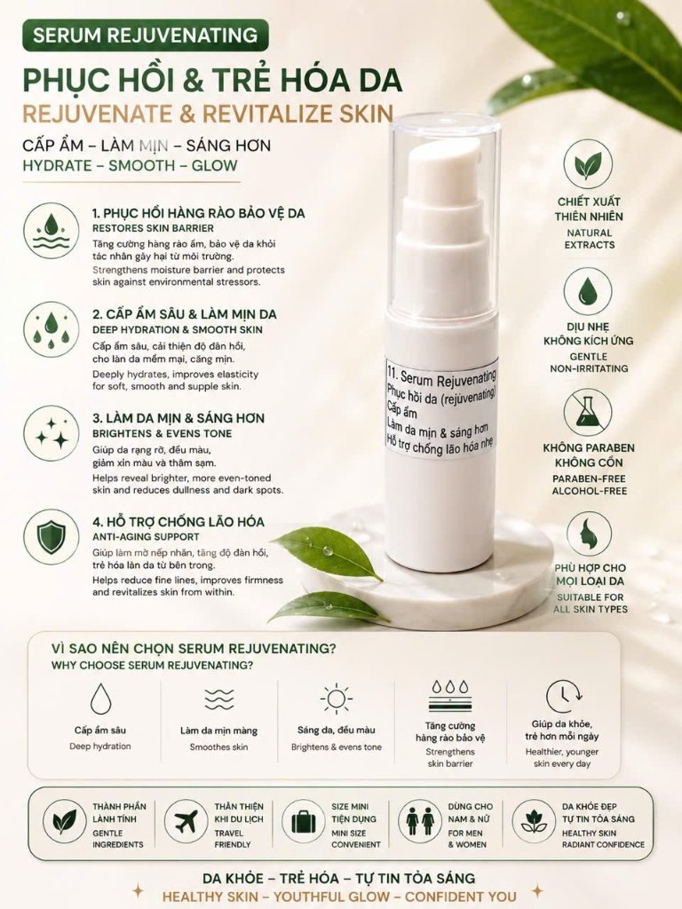 Serum Phục Hồi & Trẻ Hóa Da Rejuvenating